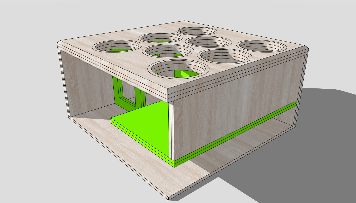 8 12 inch NO-Wall Design 32hz