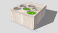 6 15 inch NO-Wall Design 32hz